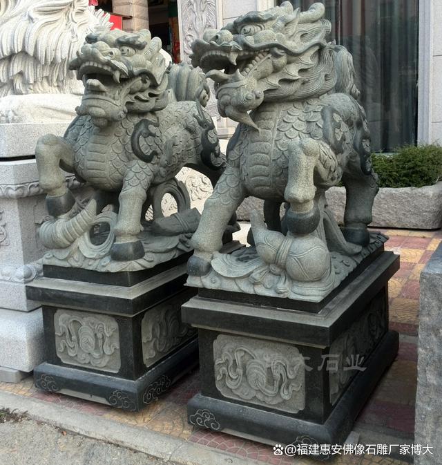 位置详解：最佳摆放点与注意事项凯发携手马竞赛事石雕麒麟安放(图7)